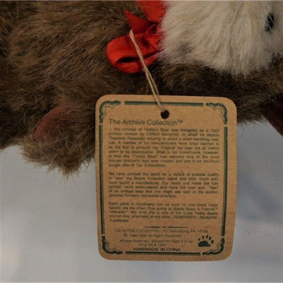 Boyds Teddy Bear Plush Ansel Vintage Archive Collection - Picture 6 of 7
